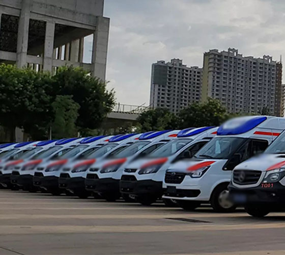 佳县服务车队展示